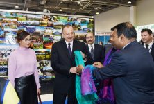 Ilham Aliyev with spouse attends Azerbaijan International Travel and Tourism Fair