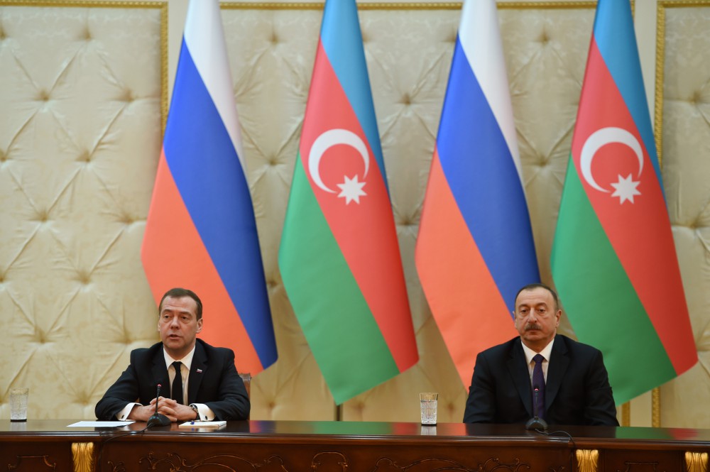 President Aliyev: Medvedev’s visit - proof of friendly attitude to Azerbaijan