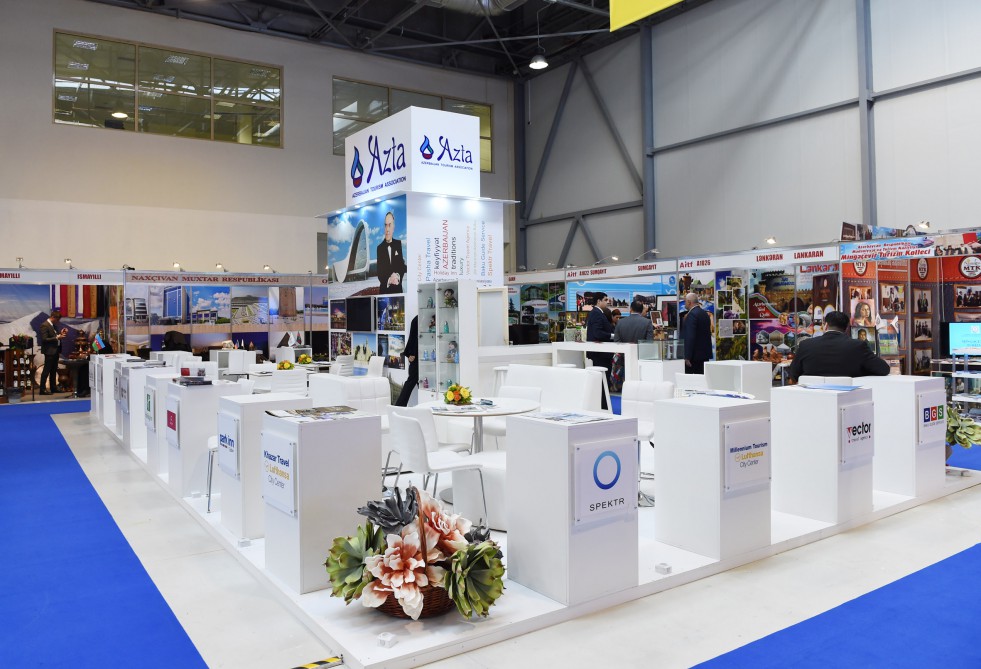Ilham Aliyev with spouse attends Azerbaijan International Travel and Tourism Fair