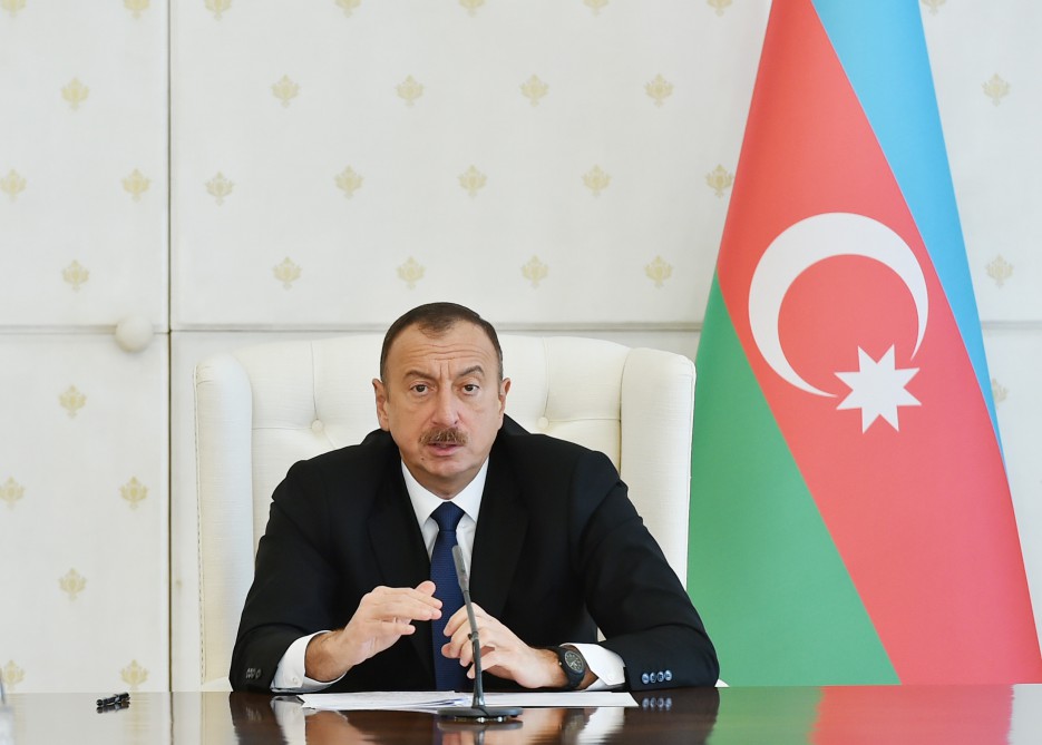 President Aliyev: Armenia continues occupation policy, tries to disrupt negotiation process