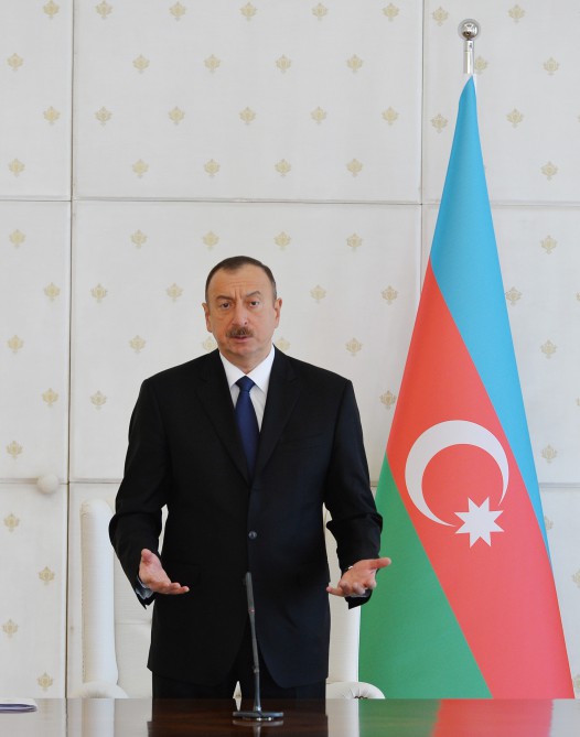 President Aliyev: Armenia continues occupation policy, tries to disrupt negotiation process