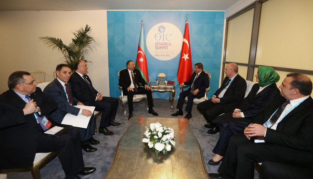 President Aliyev meets Turkish PM