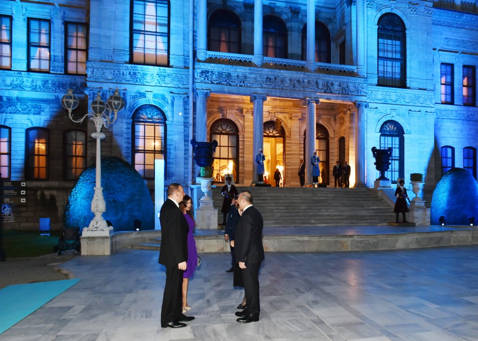 President Aliyev, his spouse attend reception in honor of heads of state and gov’t, attending 13th OIC Summit (PHOTO)