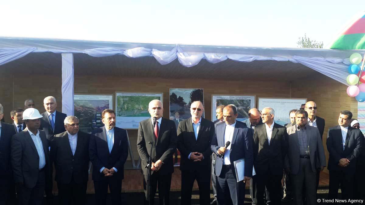 Azerbaijan hosts groundbreaking ceremony for Astara railway bridge