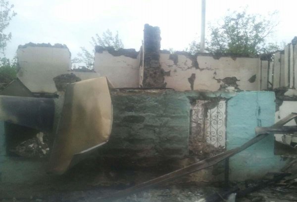 Armenian shelling severely damages Azerbaijan’s Garakhanli village (PHOTOS)