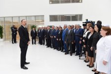 President Aliyev attends opening of Aghsu District Central Hospital’s new building