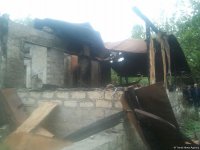 Armenians destroy houses in Azerbaijan’s Garadaghli village (PHOTOS)