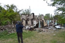 Armenians continue to shell civilians in Azerbaijan’s frontline districts (PHOTO)