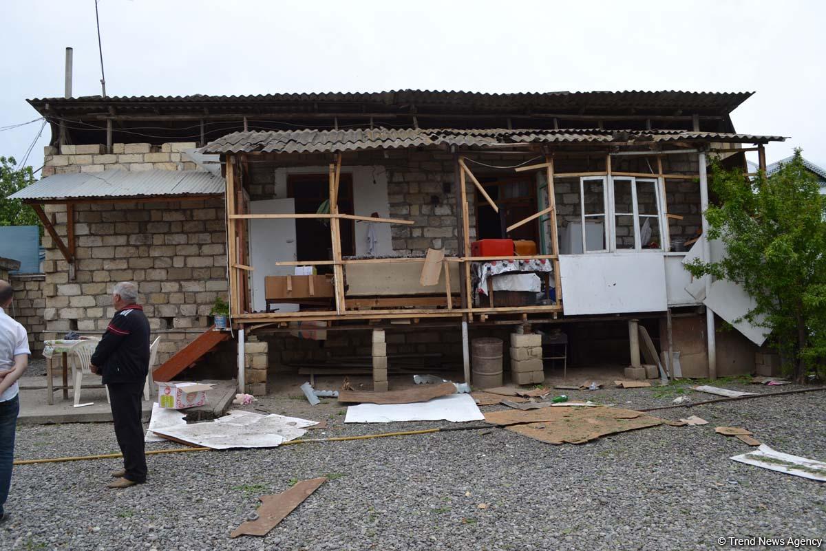 Armenians continue to shell civilians in Azerbaijan’s frontline districts (PHOTO)