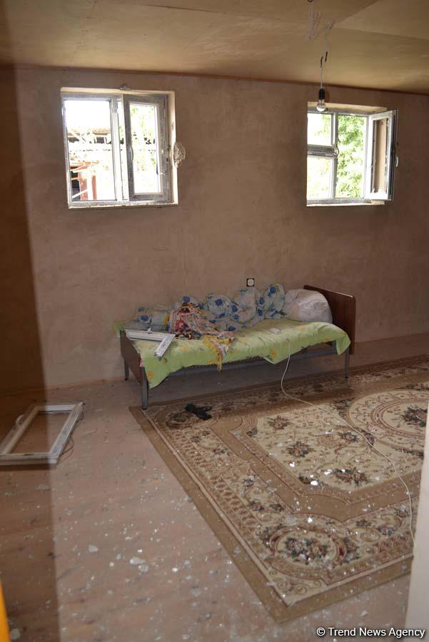 Armenians continue to shell civilians in Azerbaijan’s frontline districts (PHOTO)