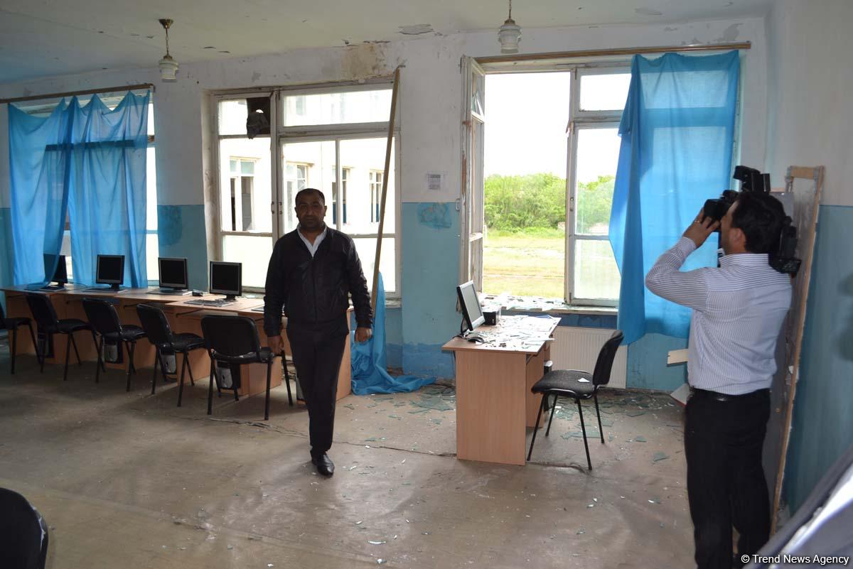 Armenians continue to shell civilians in Azerbaijan’s frontline districts (PHOTO)