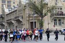 Heydar Aliyev Foundation VP Leyla Aliyeva participates in Baku Marathon 2016