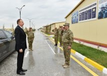 President Ilham Aliyev, his spouse visit Azerbaijan's Tartar, Barda and Aghdam districts