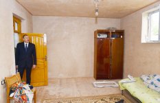 President Ilham Aliyev, his spouse visit Azerbaijan's Tartar, Barda and Aghdam districts