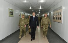 President Ilham Aliyev, his spouse visit Azerbaijan's Tartar, Barda and Aghdam districts