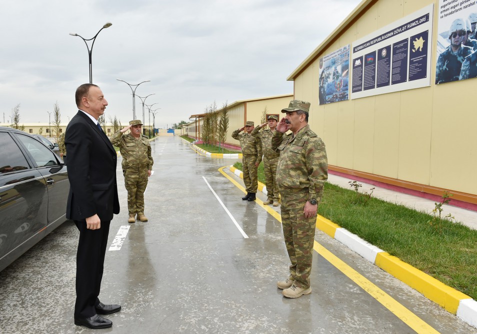 President Ilham Aliyev, his spouse visit Azerbaijan's Tartar, Barda and Aghdam districts