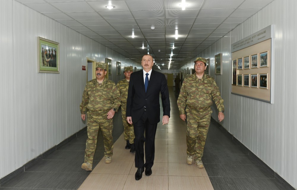 President Ilham Aliyev, his spouse visit Azerbaijan's Tartar, Barda and Aghdam districts