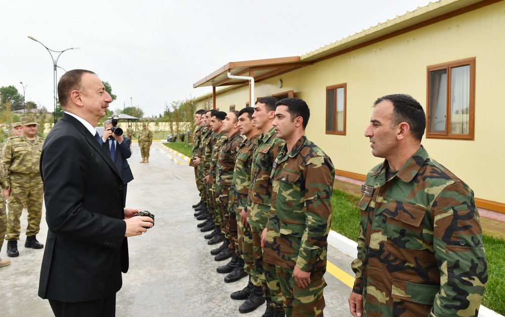 President Ilham Aliyev, his spouse visit Azerbaijan's Tartar, Barda and Aghdam districts