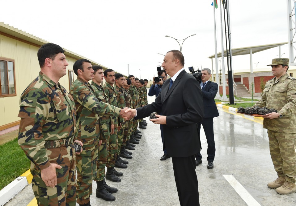 President Ilham Aliyev, his spouse visit Azerbaijan's Tartar, Barda and Aghdam districts