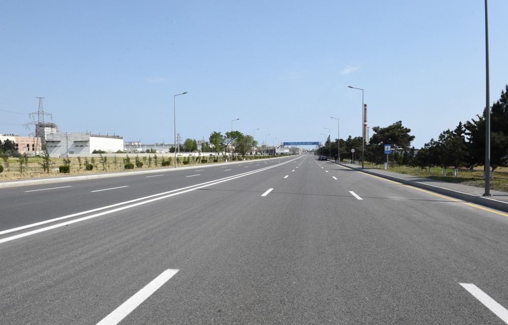 Azerbaijani president reviews newly reconstructed street in Baku’s Nizami district