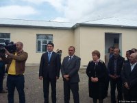 Diplomats visit Azerbaijan’s Aghdam, view houses shelled by Armenians