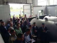 Diplomats visit Azerbaijan’s Aghdam, view houses shelled by Armenians
