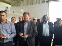 Diplomats visit Azerbaijan’s Aghdam, view houses shelled by Armenians