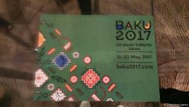 Logo, brand of 4th Islamic Solidarity Games presented in Baku (PHOTO)