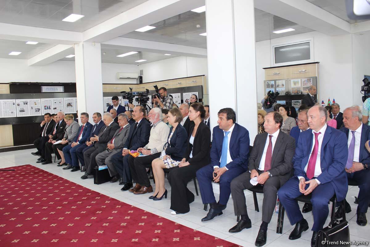 Russia’s Dagestan leader talks creation of cultural center in Azerbaijan