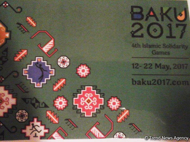 Logo, brand of 4th Islamic Solidarity Games presented in Baku (PHOTO)