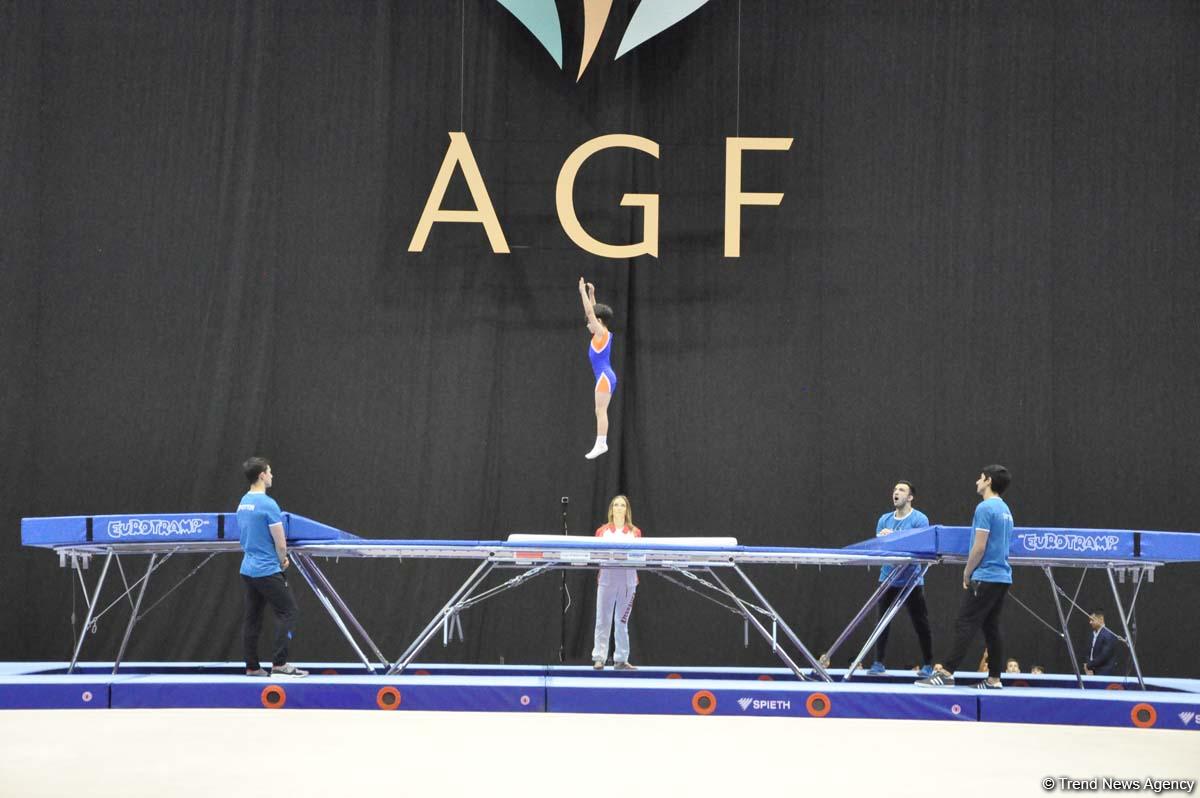 Final day in Azerbaijan, Baku trampoline and tumbling championships kicks off (PHOTO)