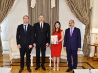 ‘The World`s Person of the Year 2015’ award presented to Azerbaijan’s president