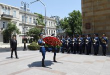 President Aliyev visits memorial of Azerbaijan Democratic Republic (PHOTO)