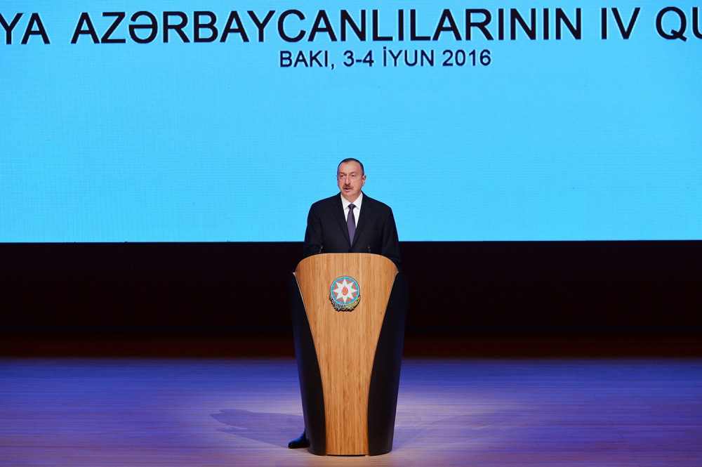 President Aliyev: Conveying Azerbaijani realities to world depends on diaspora as well