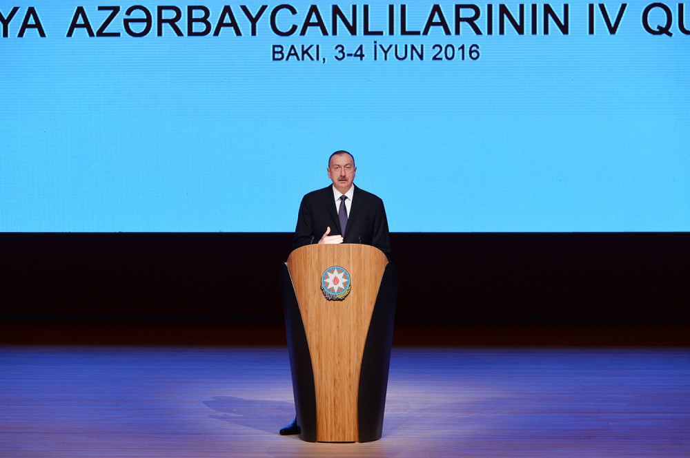 President Aliyev: Conveying Azerbaijani realities to world depends on diaspora as well