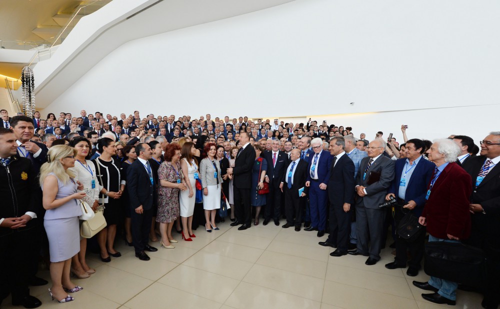 President Aliyev: Conveying Azerbaijani realities to world depends on diaspora as well