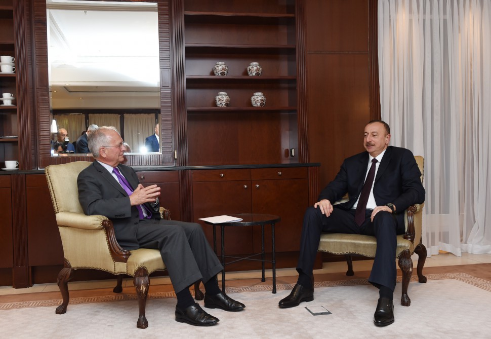 President Ilham Aliyev meets with chairman of Munich Security Conference