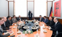 President Ilham Aliyev meets with German vice-chancellor, minister of economic affairs and energy
