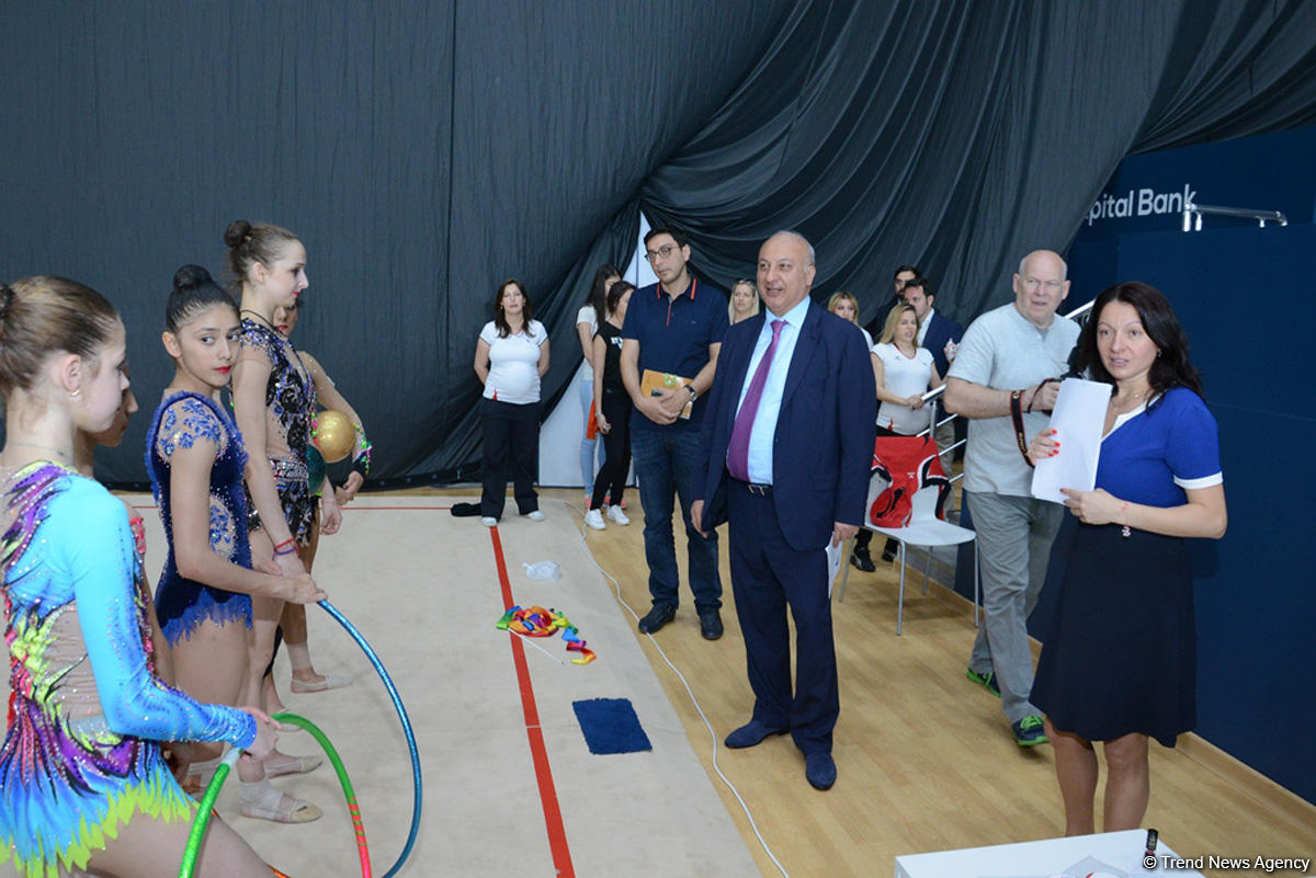 Azerbaijani gymnasts prepare for European championships in Israel (PHOTOS)
