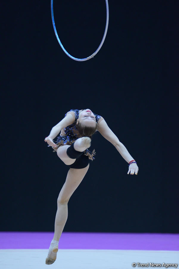 Azerbaijani gymnasts prepare for European championships in Israel (PHOTOS)