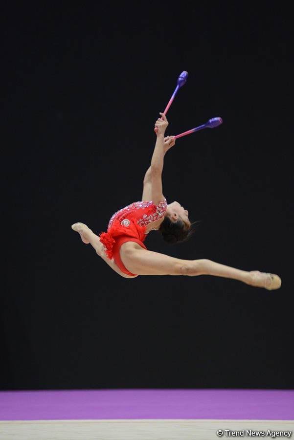 Azerbaijani gymnasts prepare for European championships in Israel (PHOTOS)