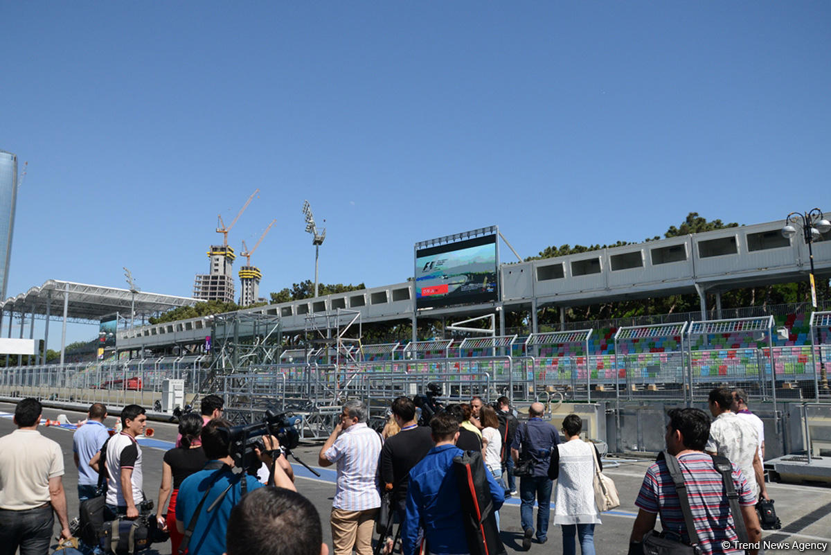 Baku completing preparations for Formula 1