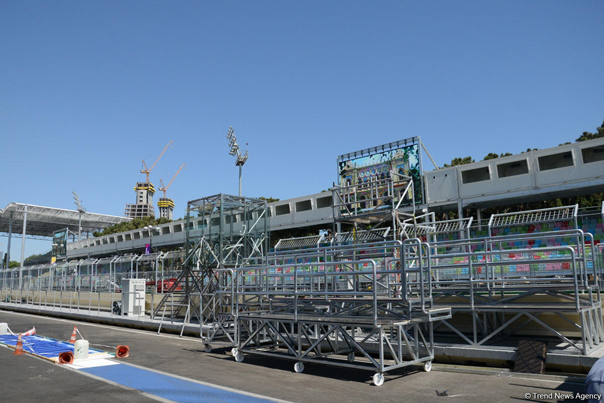 Baku completing preparations for Formula 1