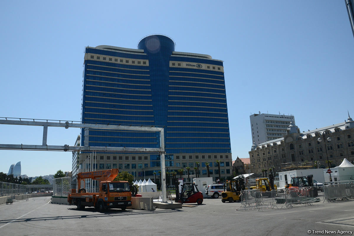 Baku completing preparations for Formula 1