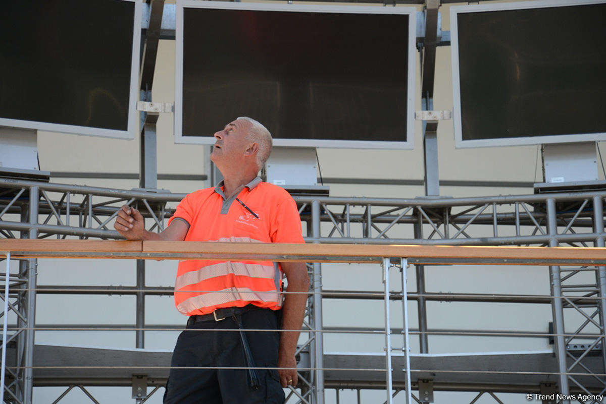 Baku completing preparations for Formula 1