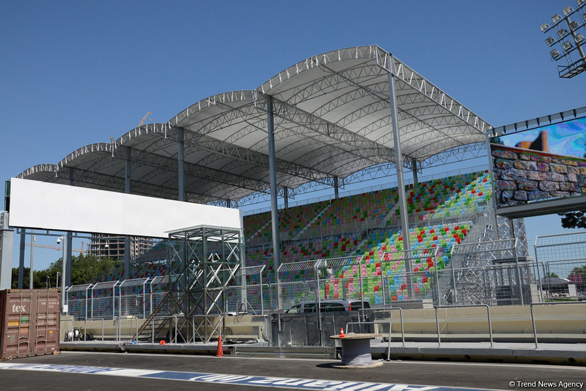 Baku completing preparations for Formula 1