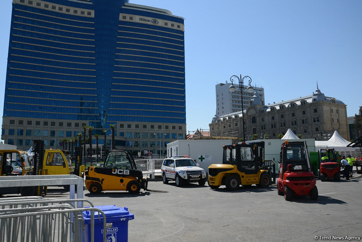 Baku completing preparations for Formula 1