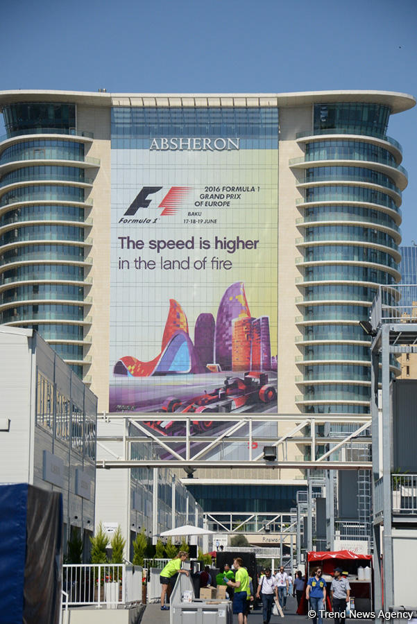 Baku completing preparations for Formula 1