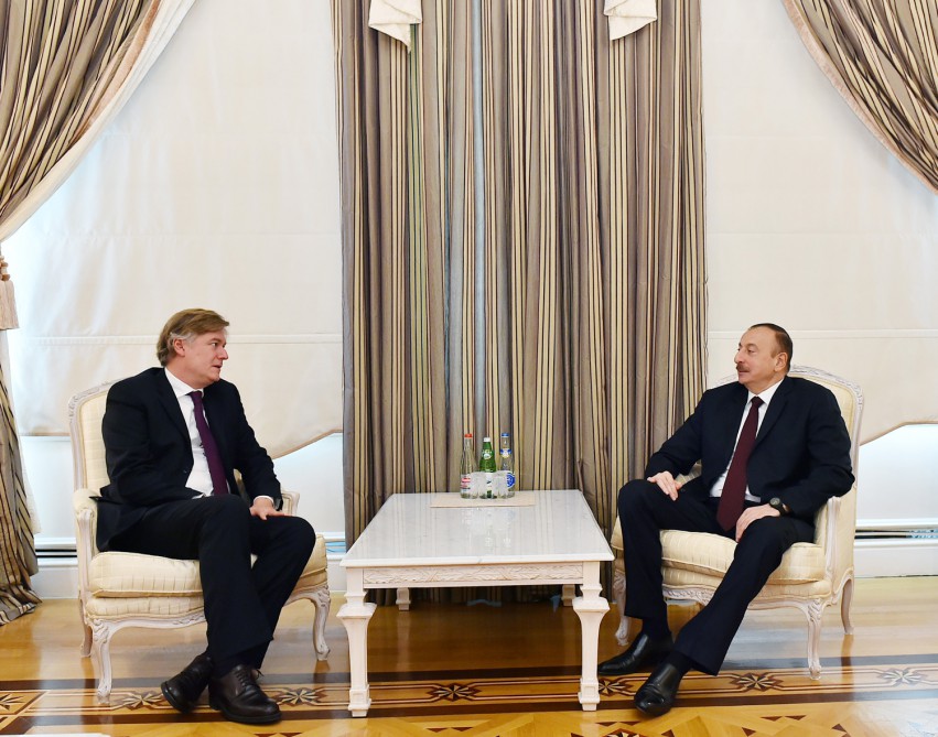 President Aliyev receives secretary general of European People's Party