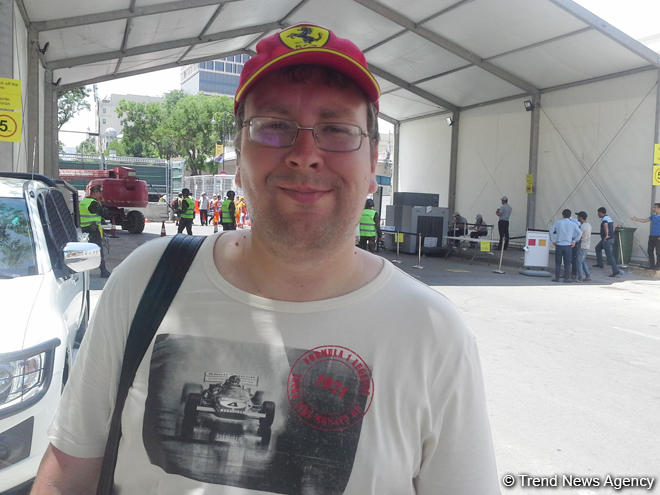 Russian F1 fan: Baku making very good impression